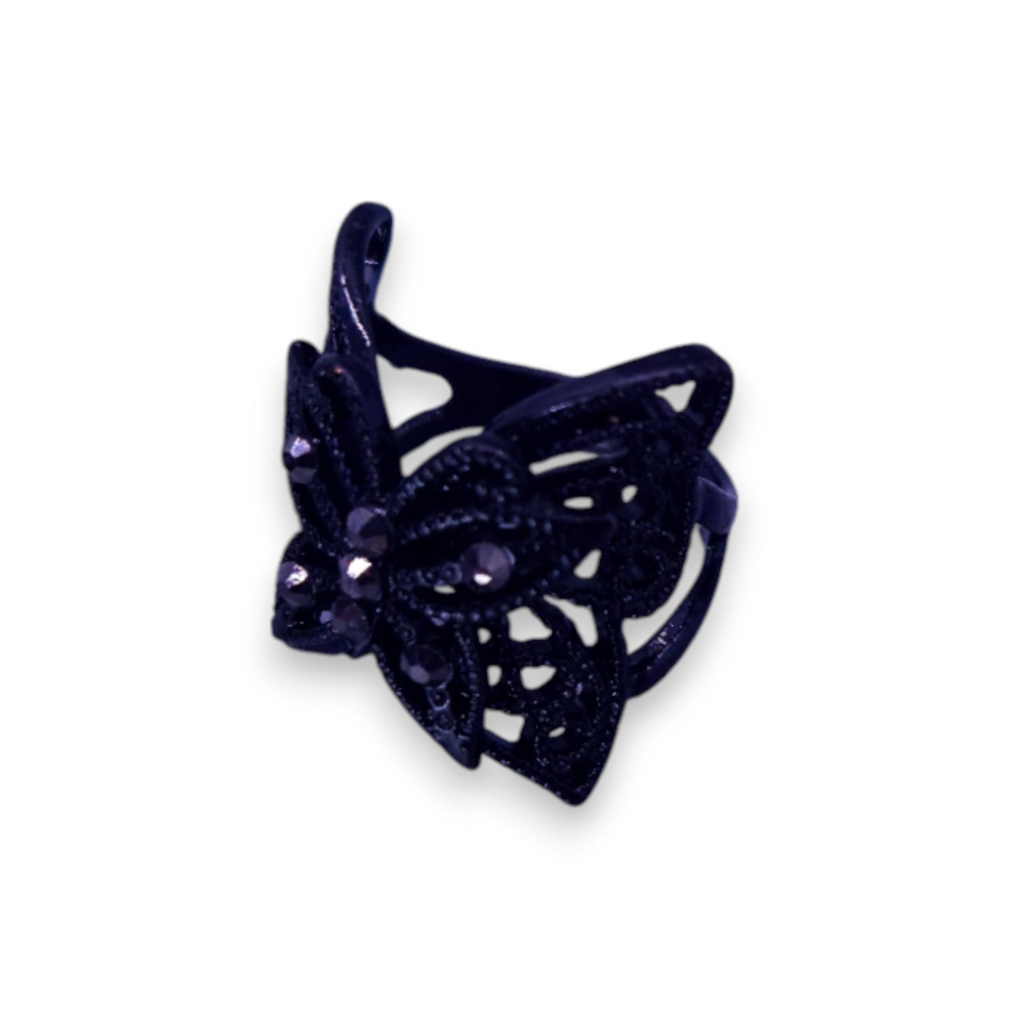 Metal Nature Inspired Butterfly Ring