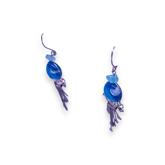 Silver Tone Vintage Earrings