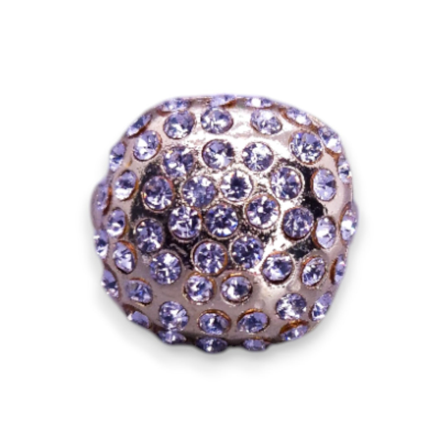 Gold Tone Cubic Zirconia Classic Ring