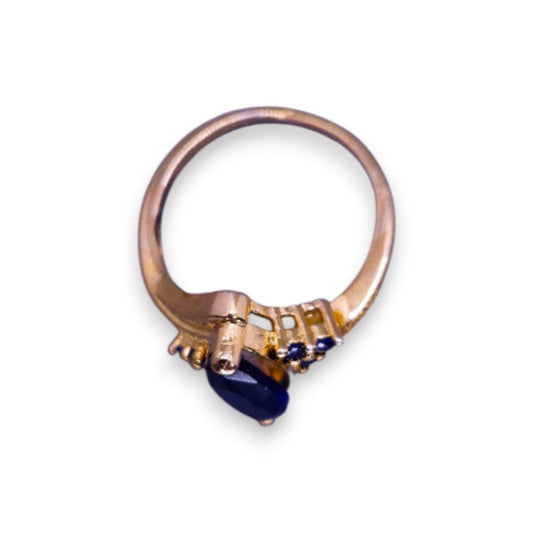 14ct Gold Plated Cubic Zirconia Classic Ring