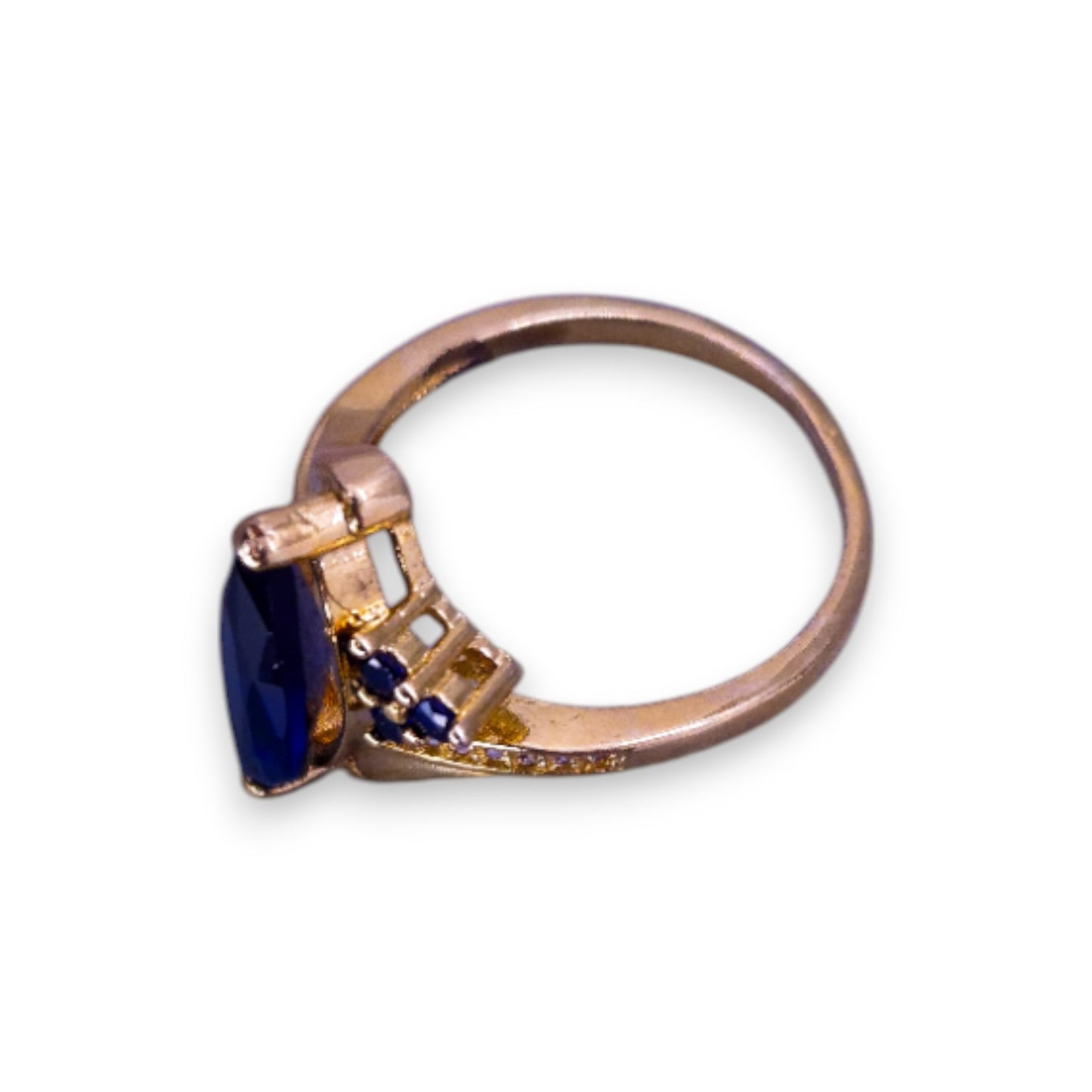 14ct Gold Plated Cubic Zirconia Classic Ring
