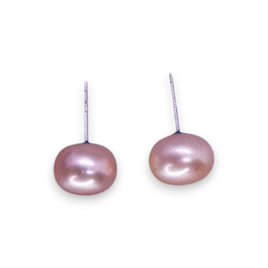 Sterling Silver Pearl Classic Earrings