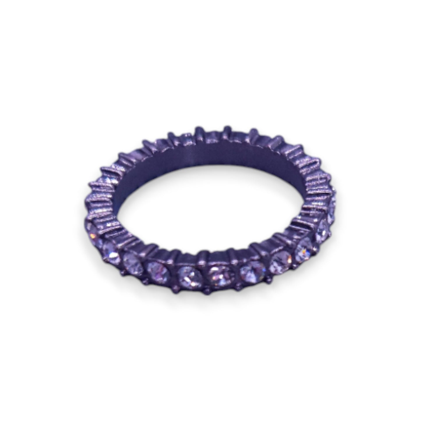 Metal Clear Cubic Zirconia Classic Ring