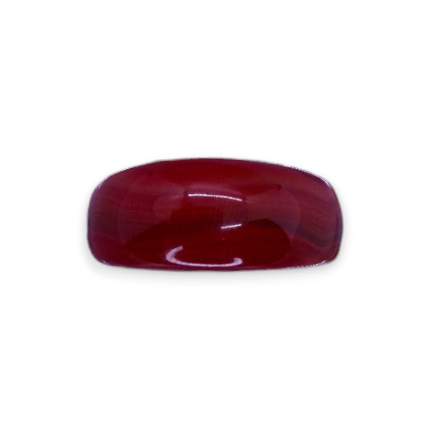 Glass "Cola Cube" Statement Ring