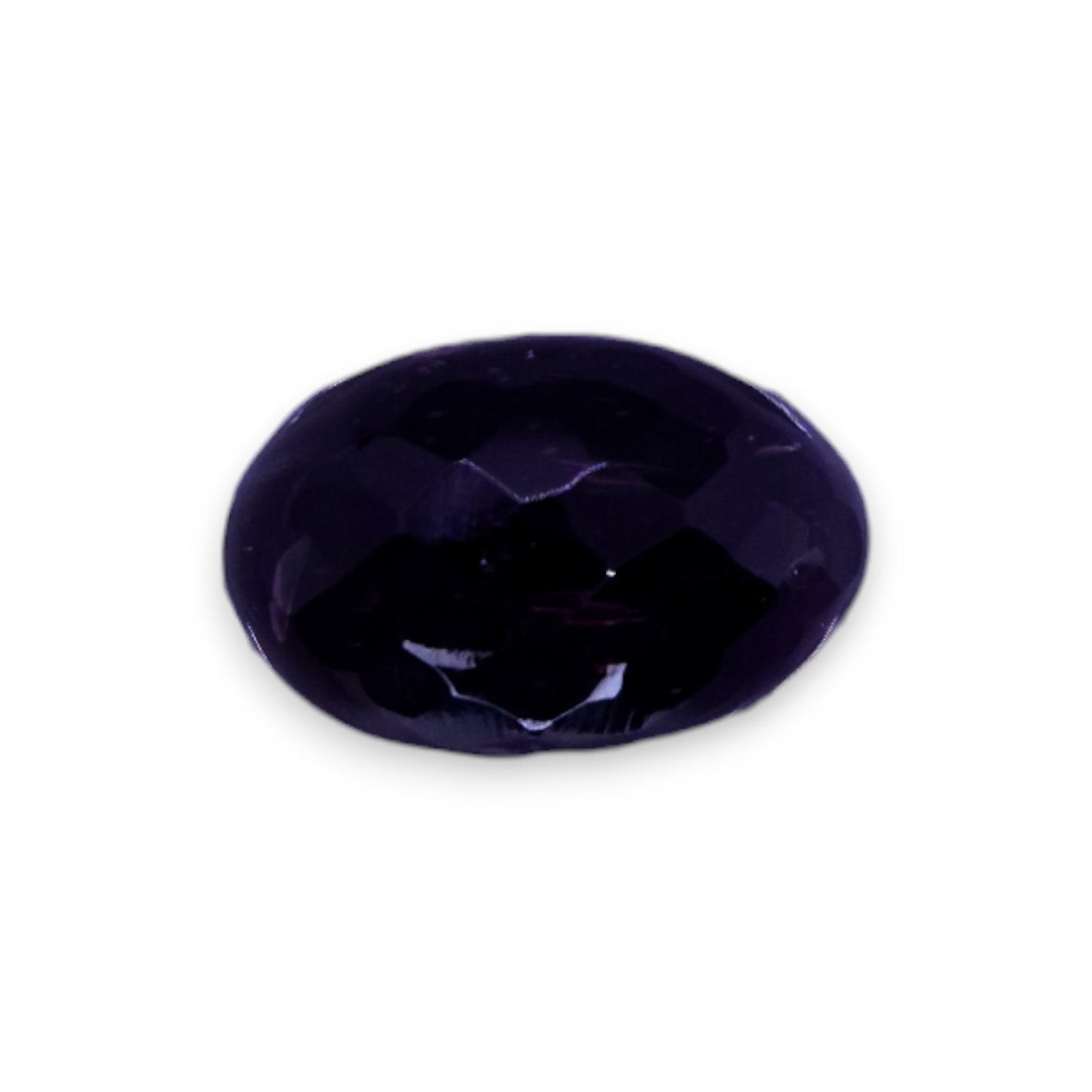 Glass "Blackcurrant Glaze" Statement Ring