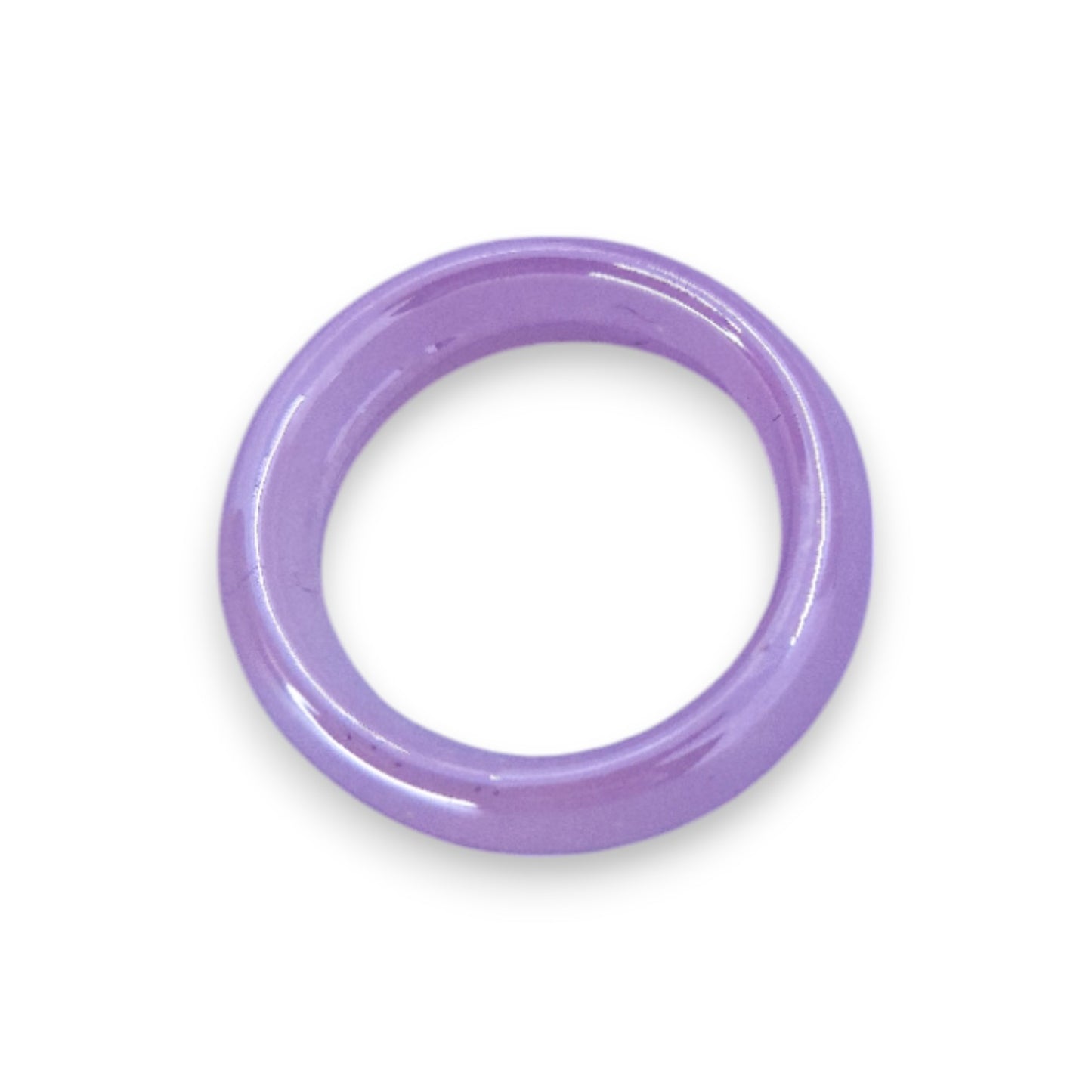 Glass "Bubblegum Glaze" Statement Ring