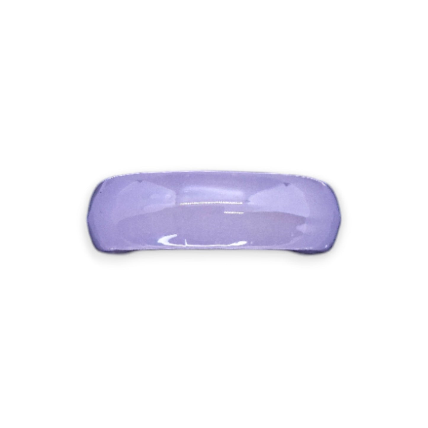 Glass "Vanilla Glaze" Statement Ring