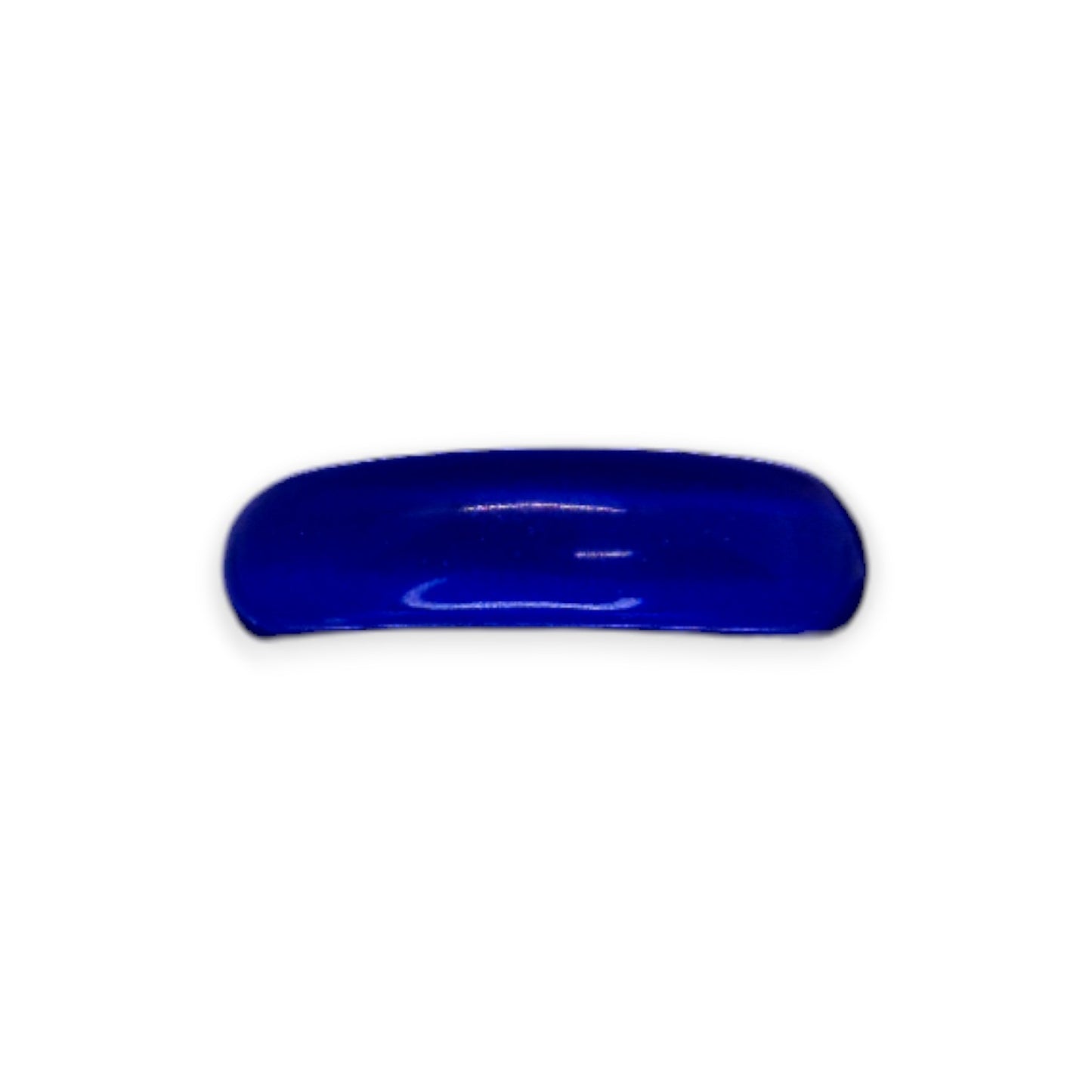 Glass "Blueberry Glaze" Statement Ring
