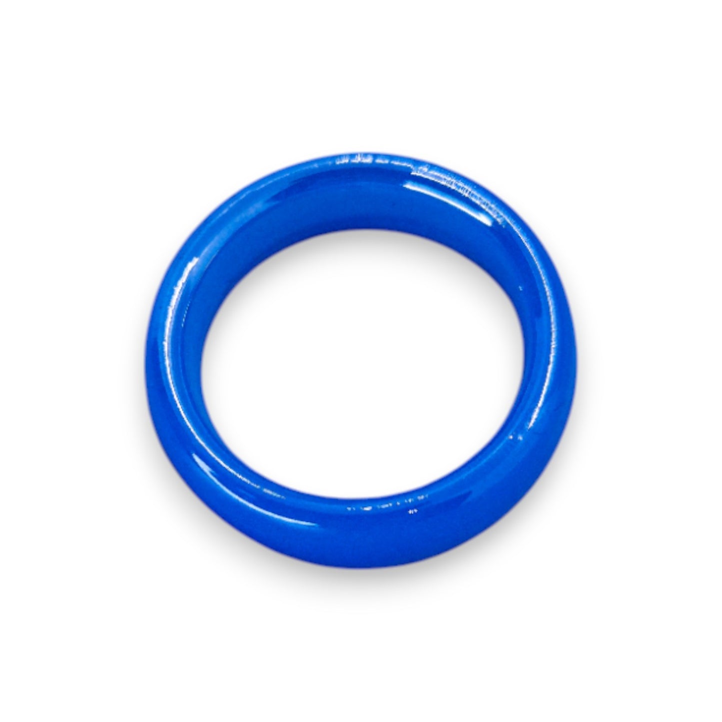 Glass "Ocean Glaze" Statement Ring