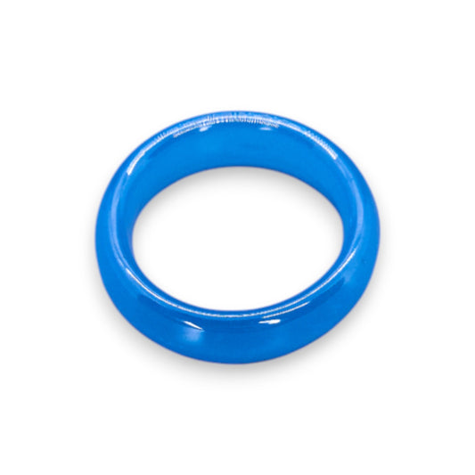 Glass "Tropical Glaze" Statement Ring