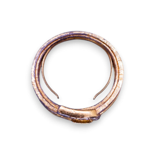 Gold Tone Cubic Zirconia Vintage Ring