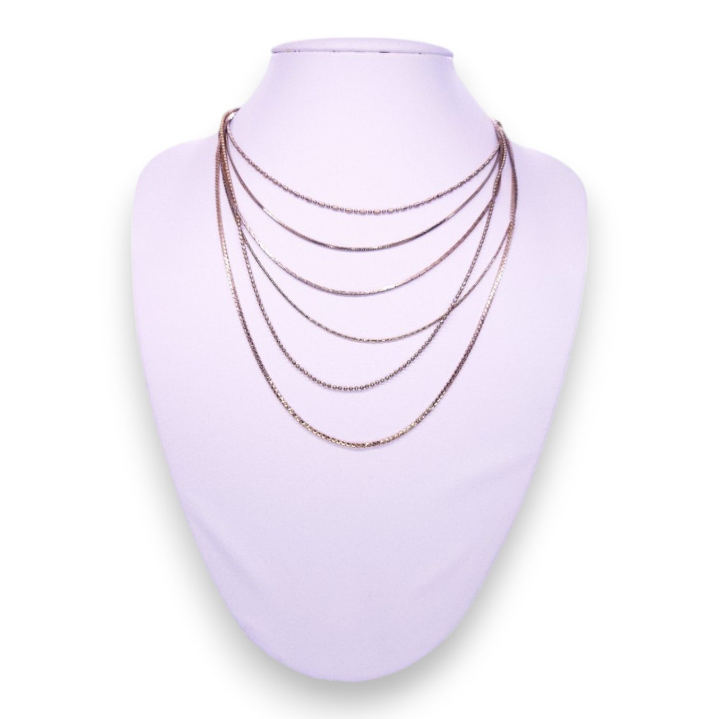 Gold Tone Classic Necklace