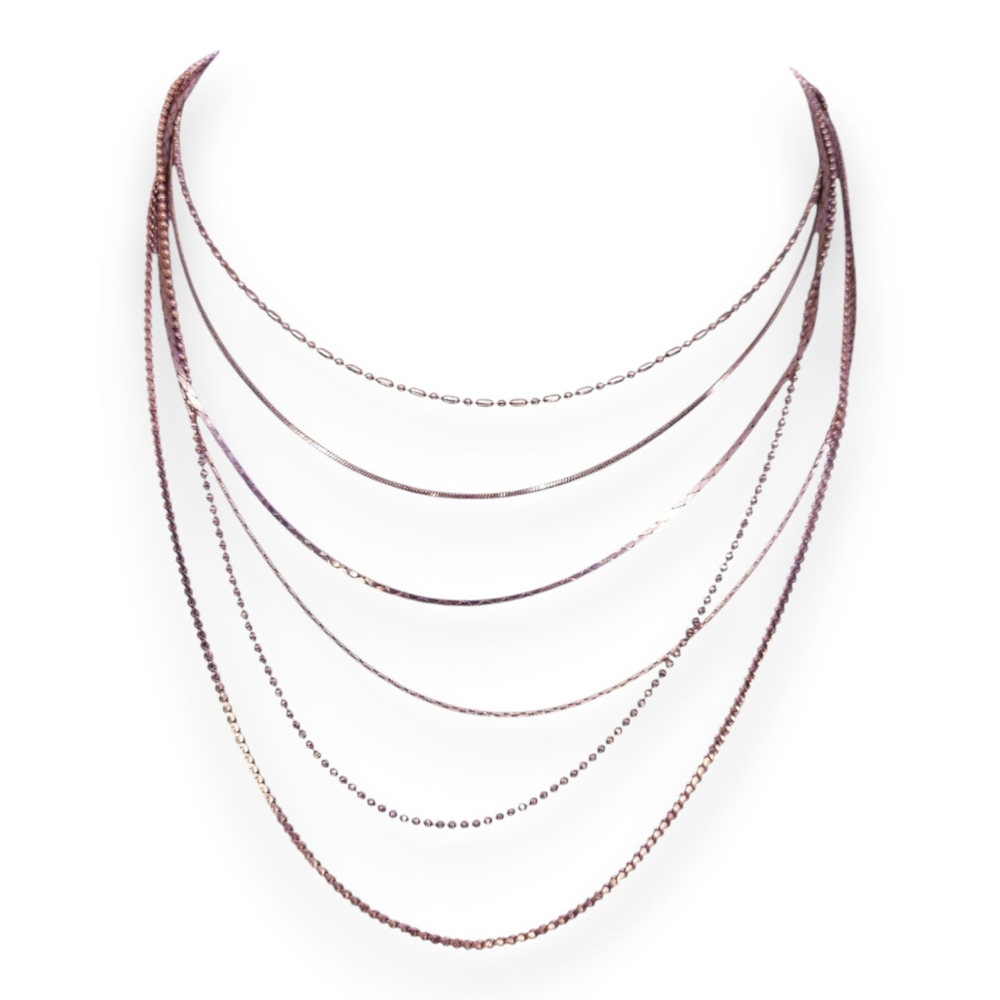 Gold Tone Classic Necklace
