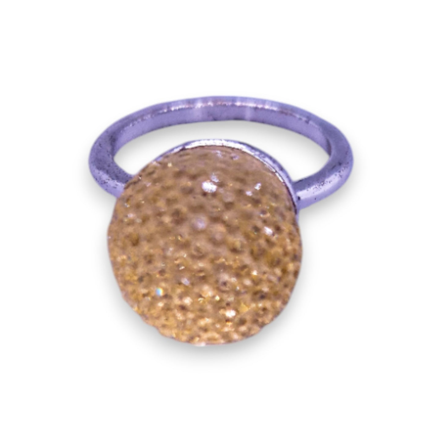Silver Tone Statement Ring