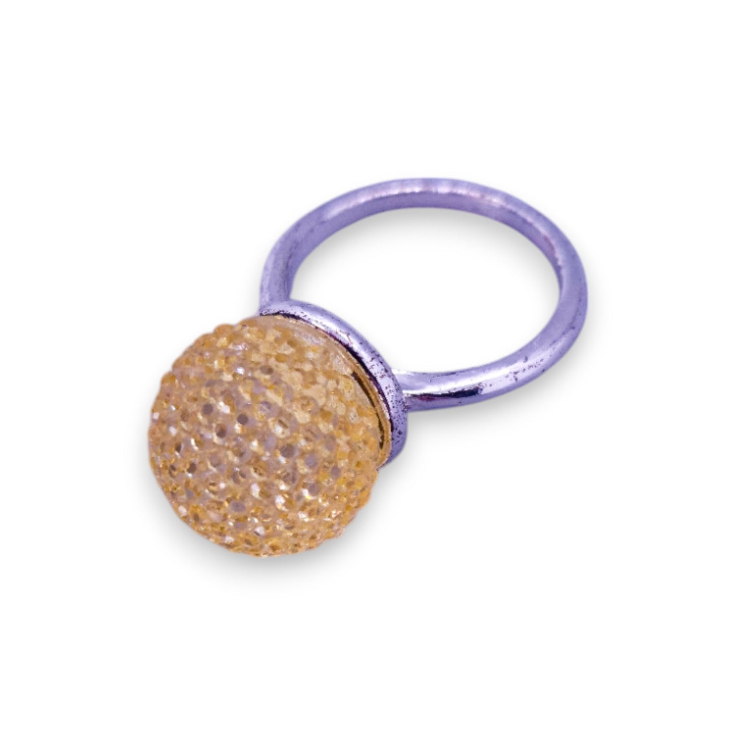 Silver Tone Statement Ring