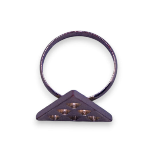 Gold Tone Modern Ring