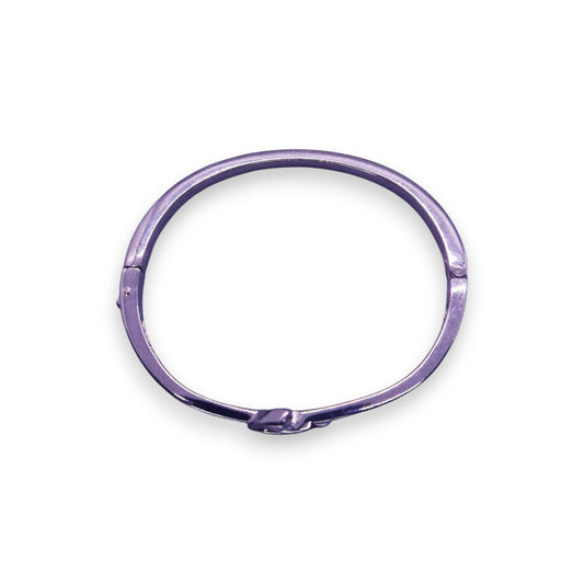 Silver Tone Cubic Zirconia Classic Bracelet