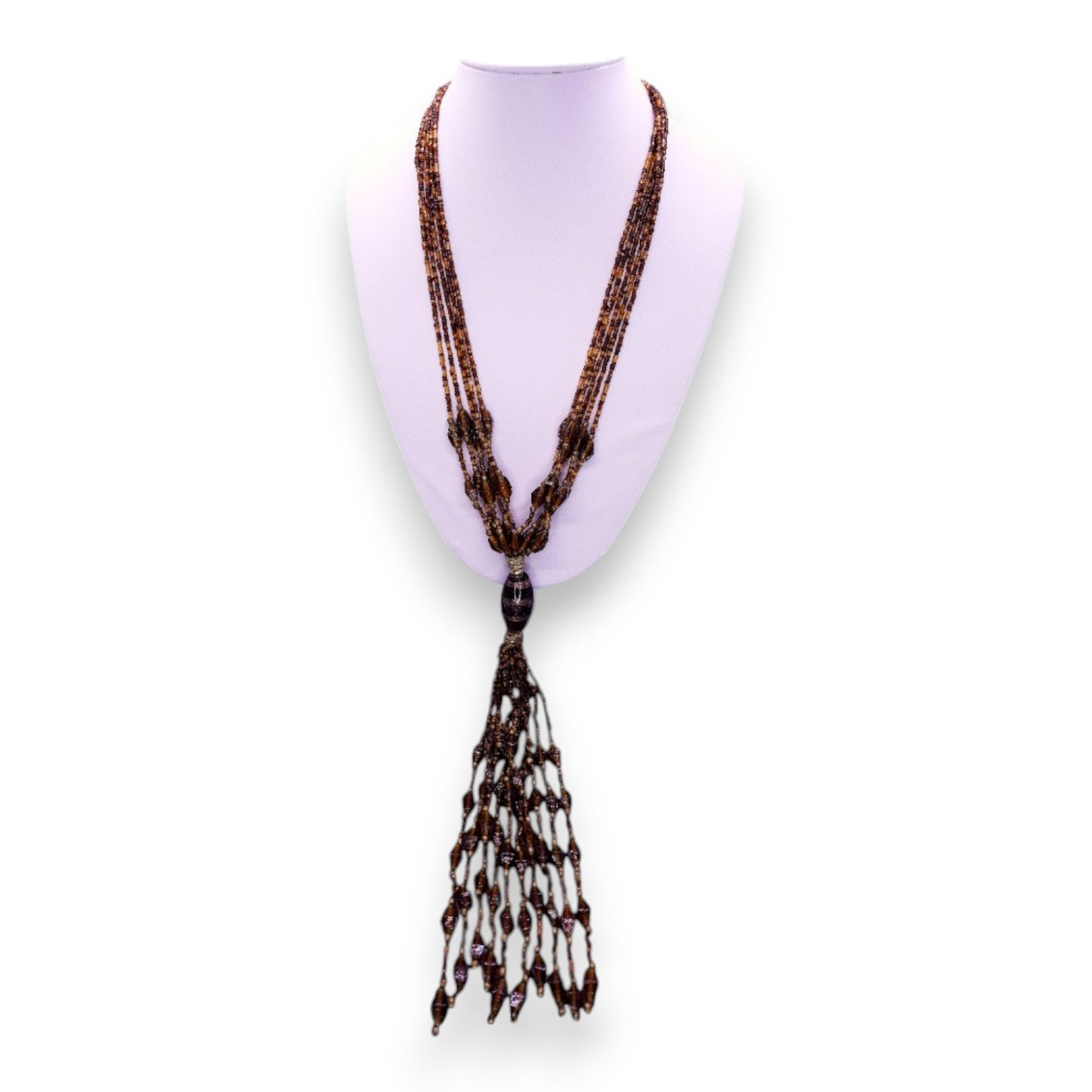 Glass Bohemian Necklace