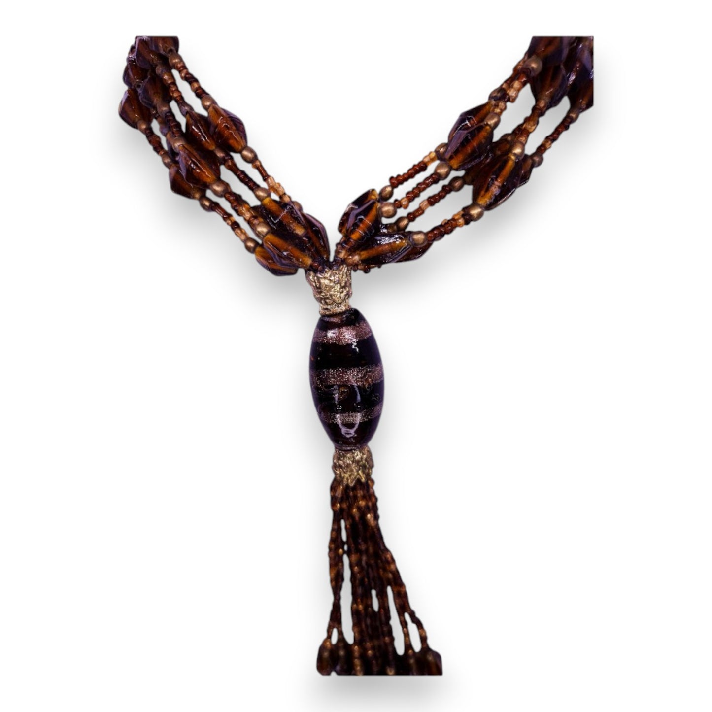 Glass Bohemian Necklace
