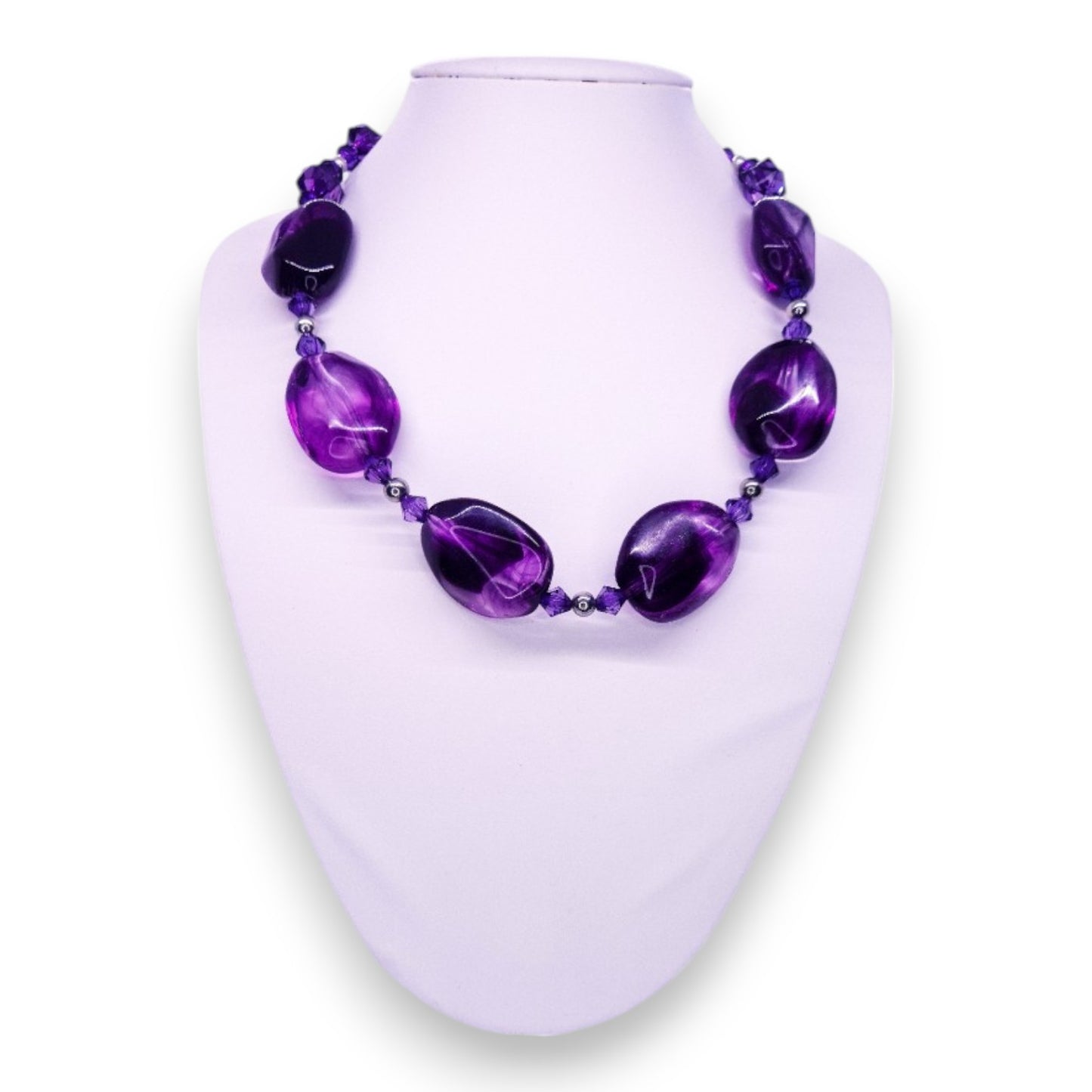Plastic Statement Necklace