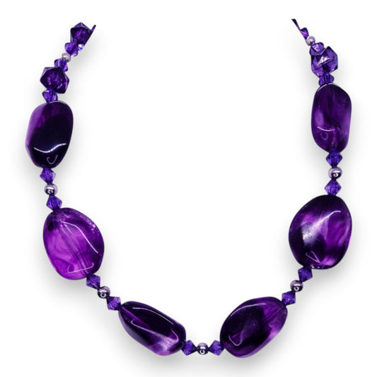 Plastic Statement Necklace