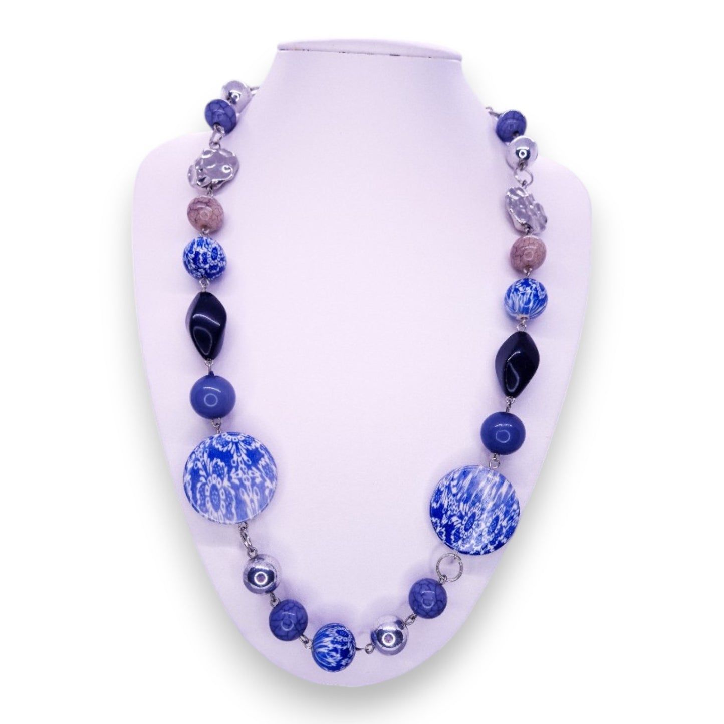 Plastic Statement Necklace