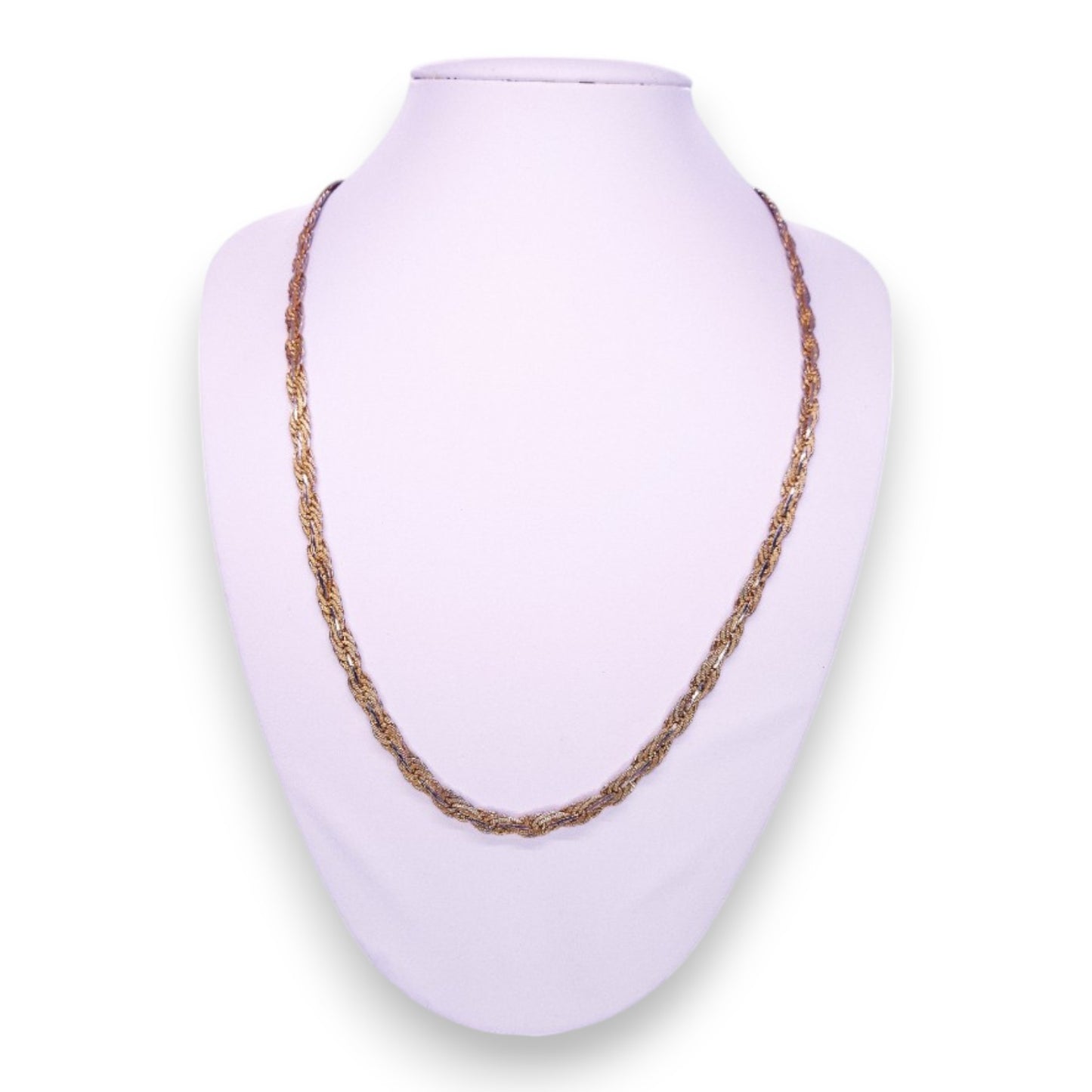 Gold Tone Classic Necklace