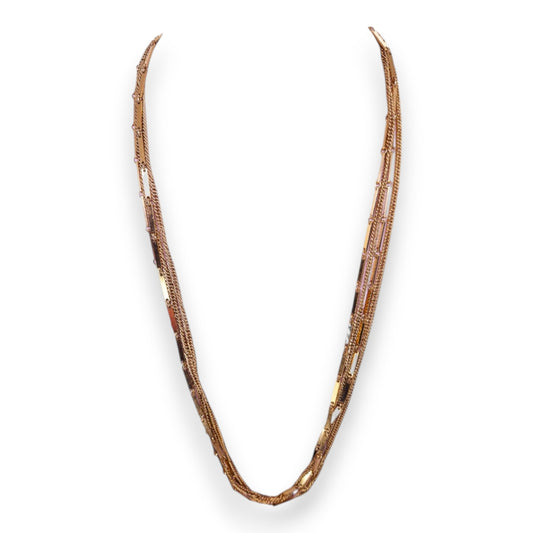 Gold Tone Classic Necklace