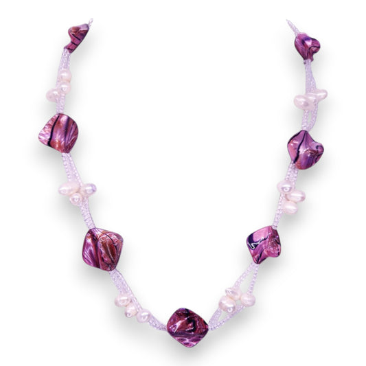 Shell Pearls Classic Necklace
