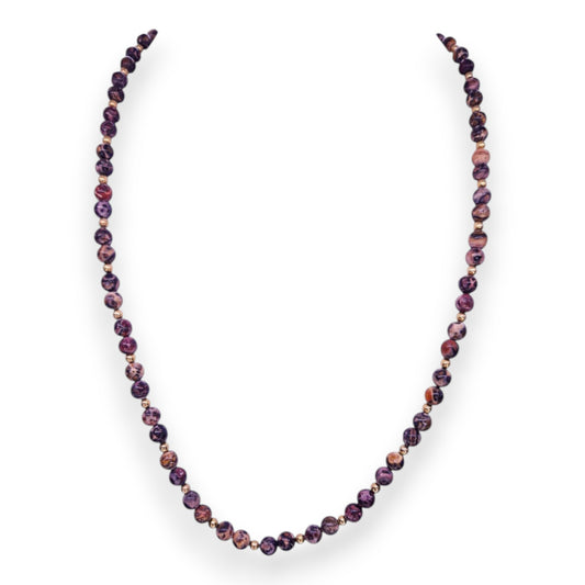 Rhodonite Bohemian Necklace