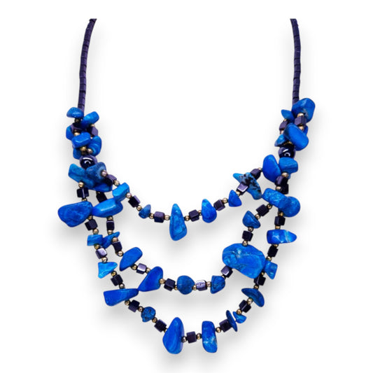 Turquoise Classic Necklace - Semi-Precious Stone