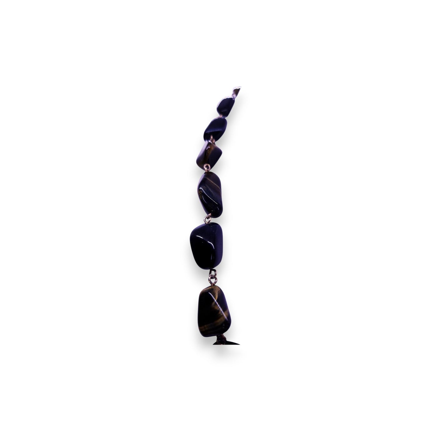 Tiger's Eye Statement Necklace - Semi-Precious Stone