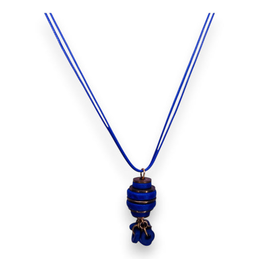 Cord Wood Bohemian Necklace