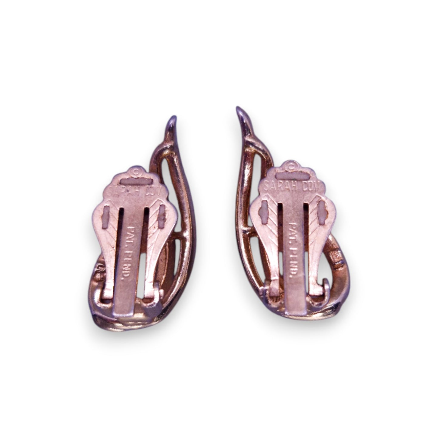 Gold Tone Sarah Coventry Vintage Earrings