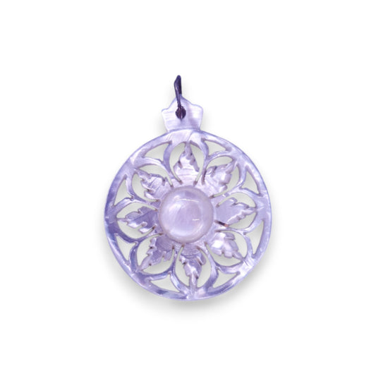 Plastic Nature Inspired Pendant