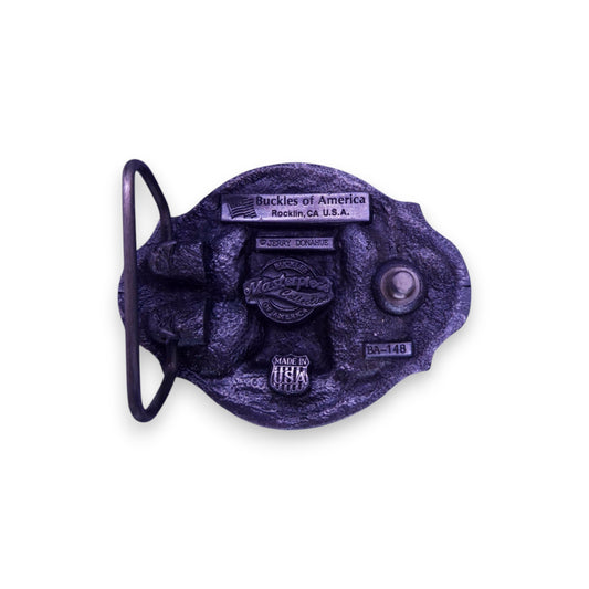 Pewter Statement Belt Buckle