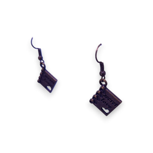 Gold Tone Modern Earrings