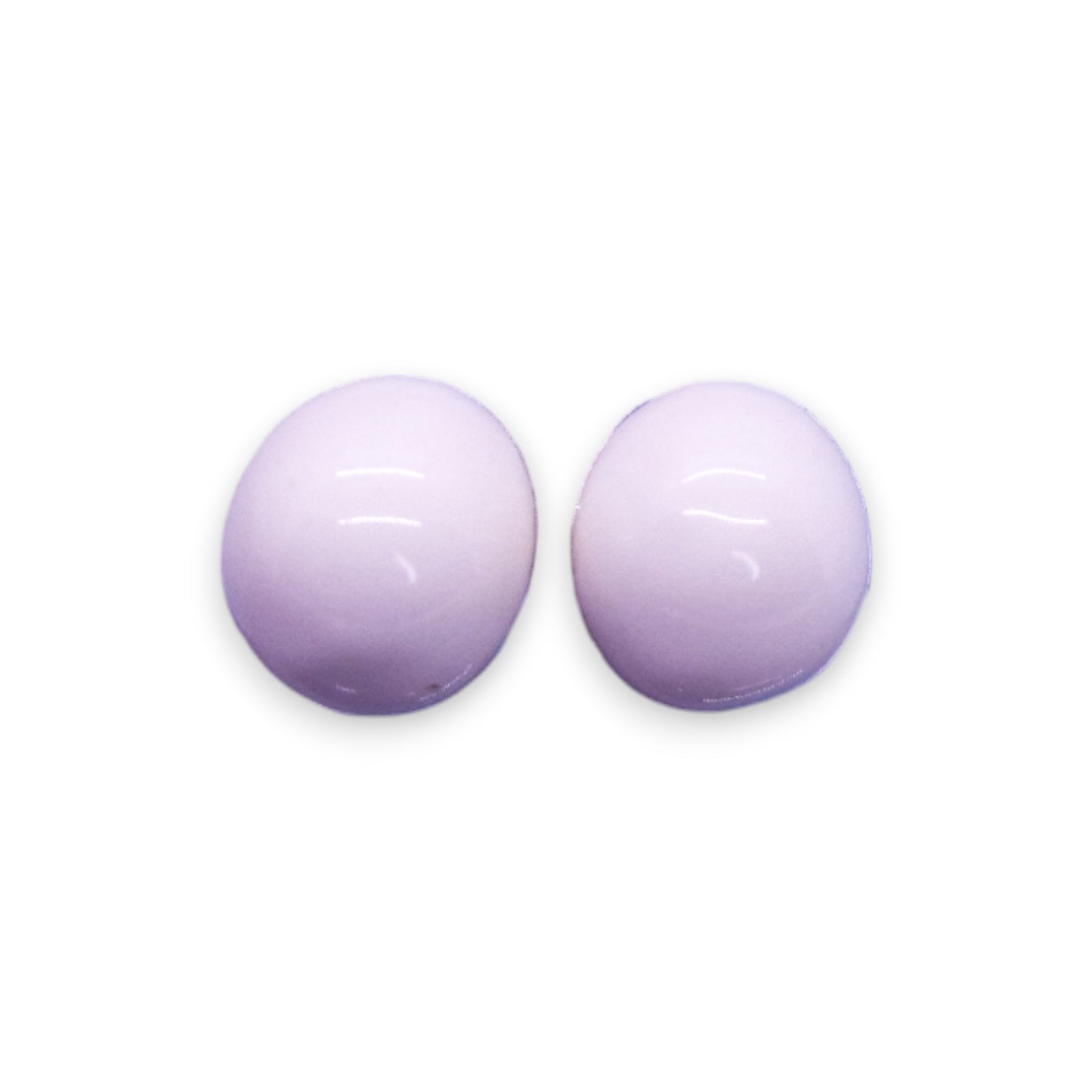 Silver Tone Enamelled Classic Earrings