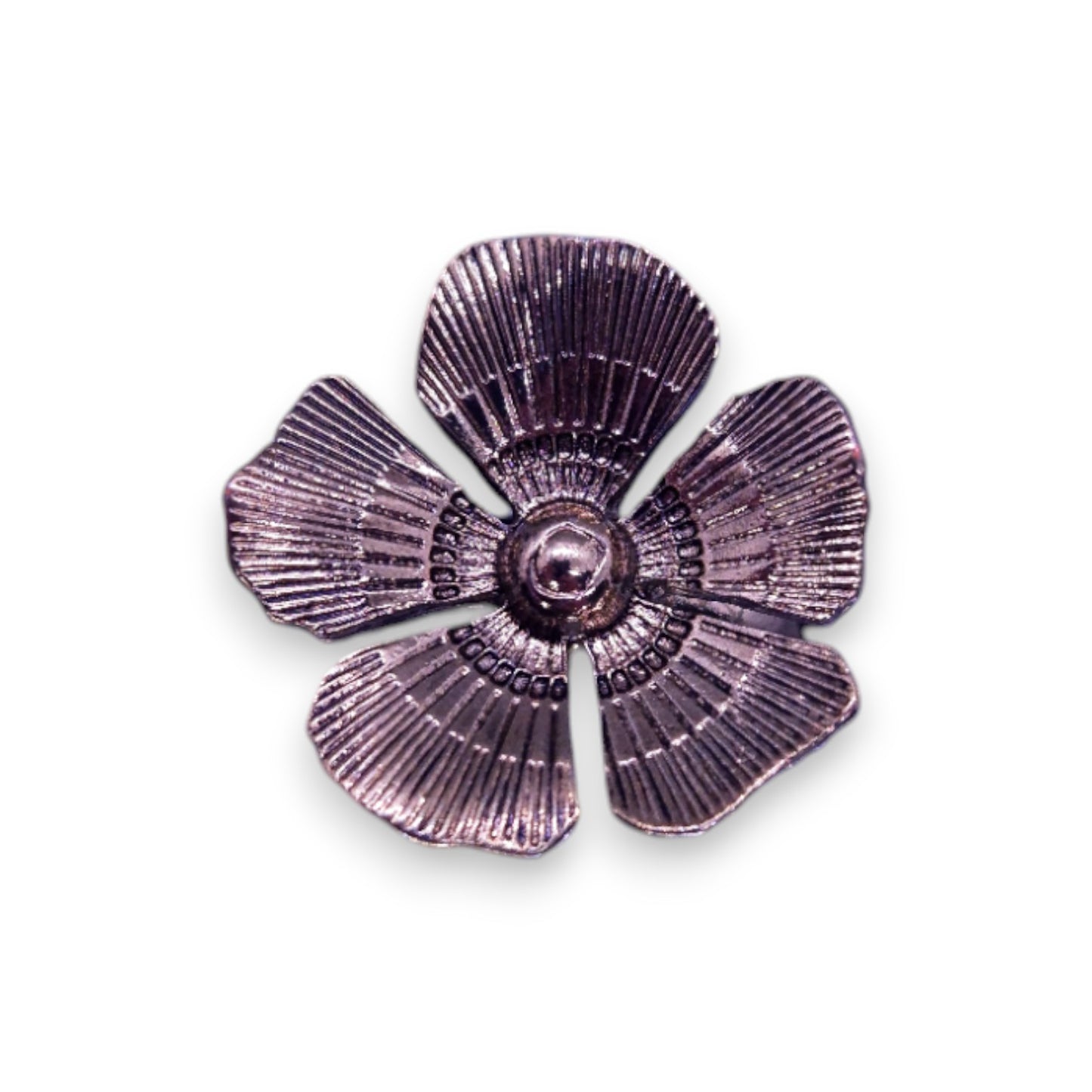 Gold Tone Nature Inspired Flower Ring