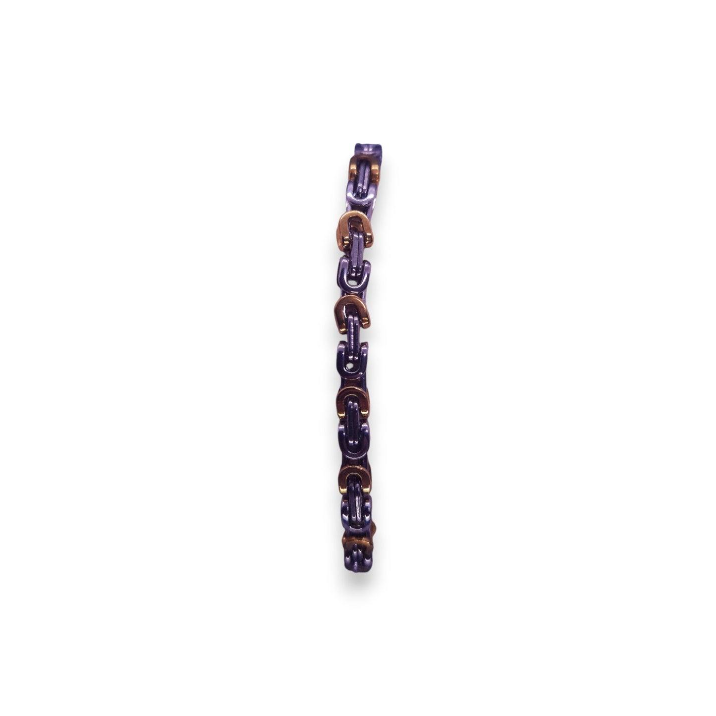 Silver & Gold Tone Classic Bracelet