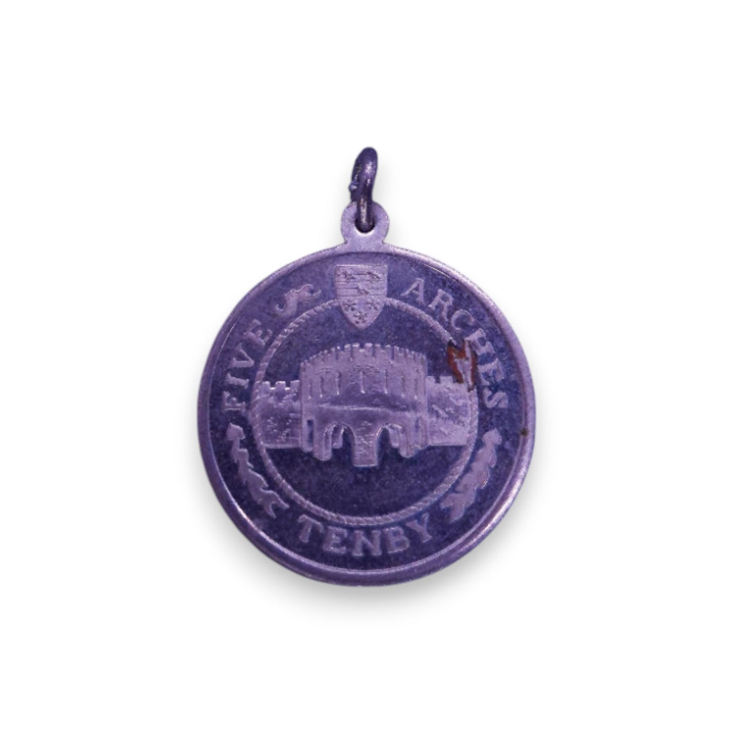 Silver Tone Vintage Pendant
