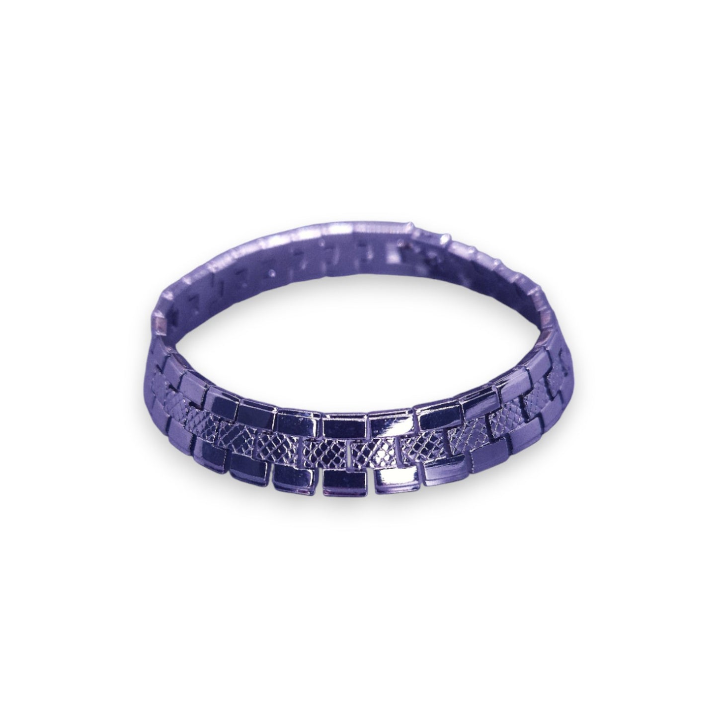 Silver Tone Classic Bracelet