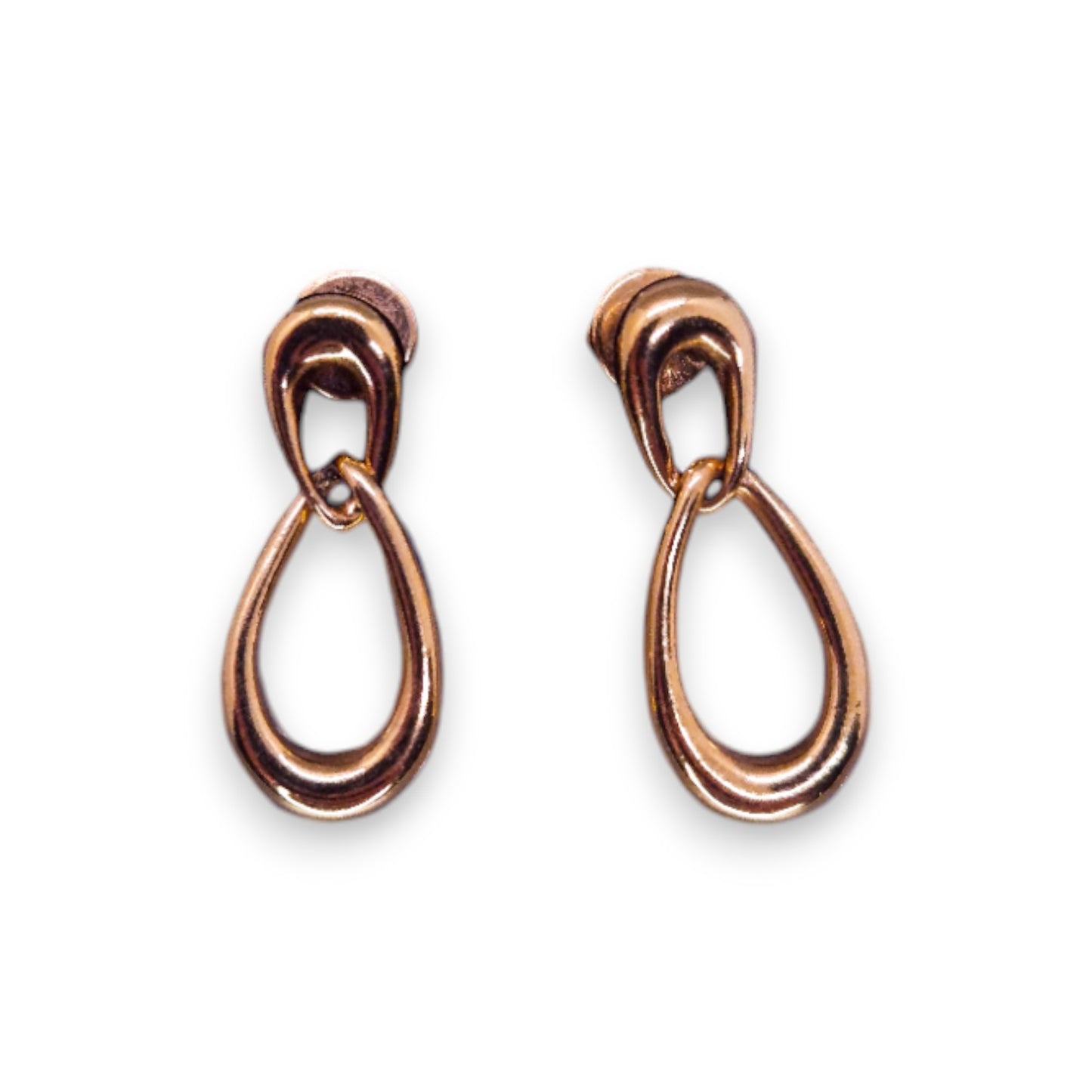 Gold Tone Monet Classic Earrings