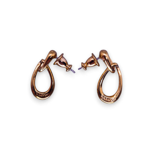 Gold Tone Monet Classic Earrings