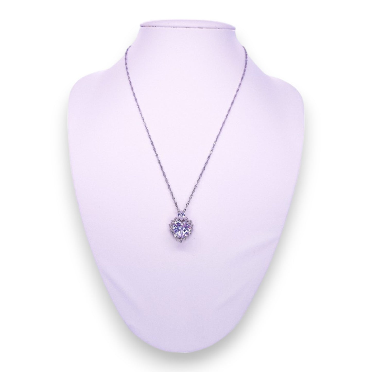 18ct Gold Plated Cubic Zirconia Romantic Necklace