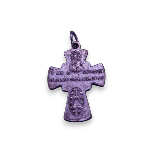 Silver Tone Vintage Pendant