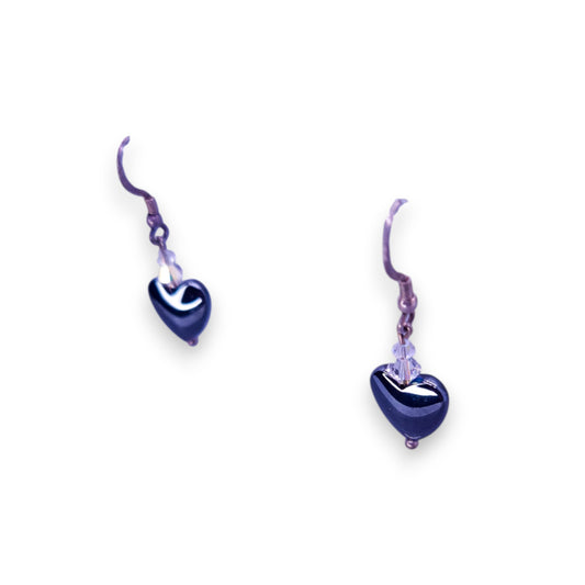 Silver Tone Metal Beads Classic Earrings