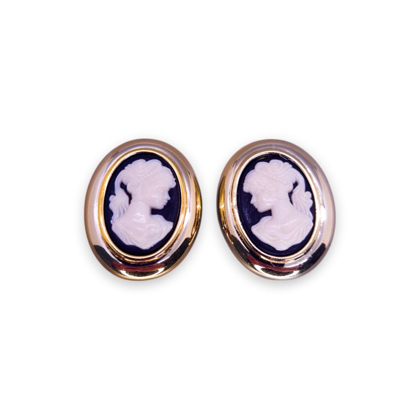 Silver Tone Vintage Earrings
