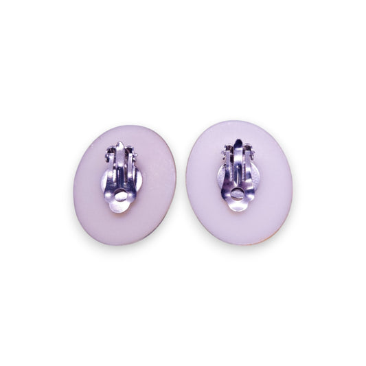 Silver Tone Vintage Earrings