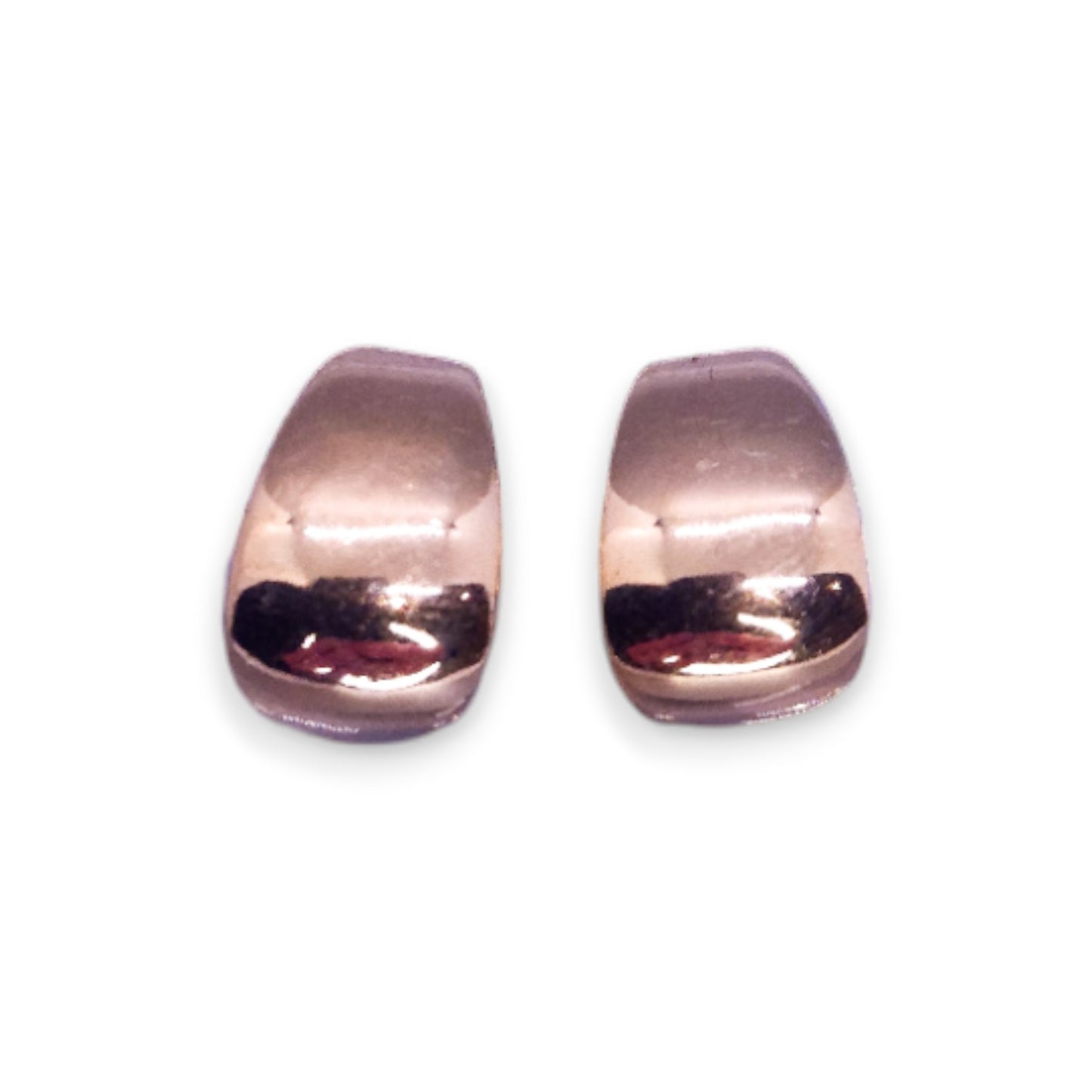 Gold Tone Classic Earrings